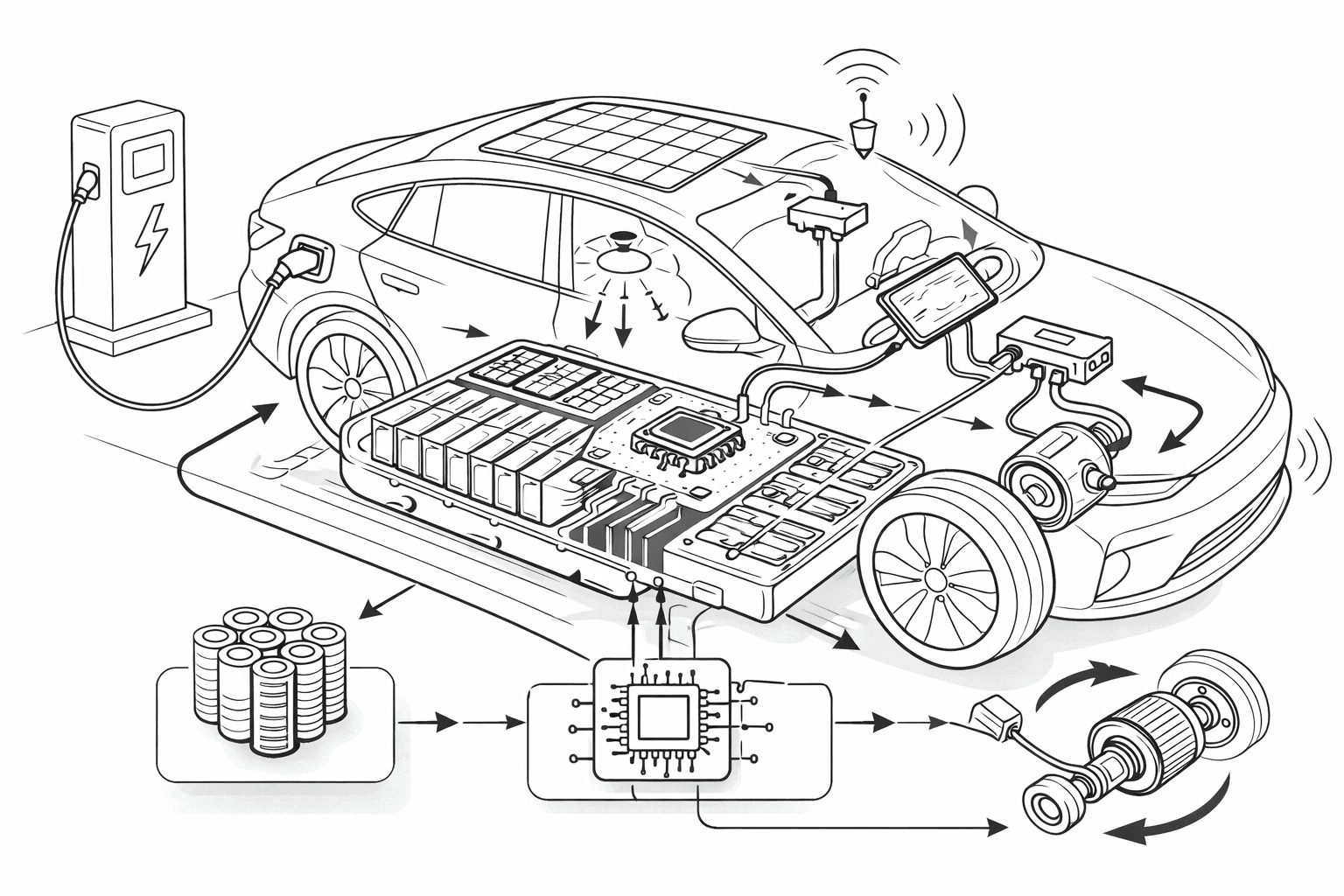 Edge AI in Battery Management Systems for Electric Vehicles