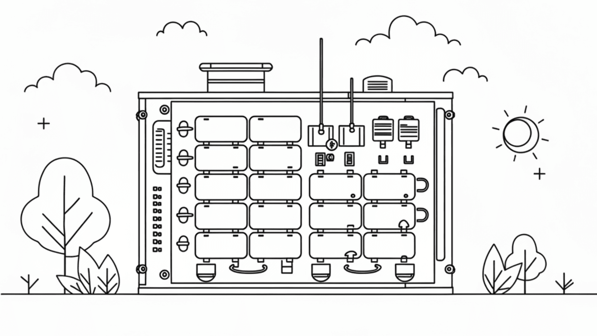 Brain of BESS Xbattery